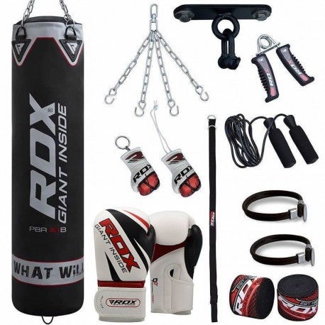 RDX Boxen Saco Set F7 Gymnasium in Casa 17 Pzas