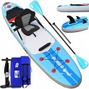 PADDLE SURF SUP PADDLE SURF POMPA, SEDILE IN KAYAK, PAD INTEGRATO, PINNA IMPREVEDIBILE, DOPPIO PAD