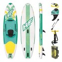 - Ja.UMINIO, BLANCO UND VERDE SUP KIT mit CORREA, BOMBA D