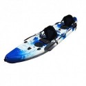 CAMBRIDGE KAYAKS IS, SUN FISH TANDEM ONLY 2 + 1 BLUE AND WHITE, STIFF