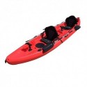 CAMBRIDGE KAYAKS IS, SUN FISH TANDEM ONLY 2 + 1, RED, STIFF