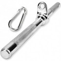 C.P. SPORTS - BAR POUR BICEPS ET POIGNÉE DROITE TRICEPS, CHROME, BICEP HANDLE, TRICEP BAR, BAR