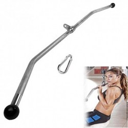 BAR TRICEPS 120CMLAT TRICEPS OPTION DESPLEGABLE ROTATION, CROSS MACHINE POWER CABLE AND TRAINING ACCESSORIES