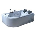 BAIGNOIRE JACUZZI COIN LAVABO 170 X 115 CM SPA SPA SPA SPA