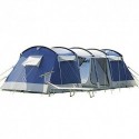 skandika Montana - 8 persone - tenda famiglia campagna - tunnel - 700x310 cm - zanzariere blu 