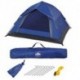 Lumaland Tienda de campaña Outdoor Light Pop Up Ligera para 3 Personas Camping Acampada Festival 210 x 190 x 110 cm Amarillo