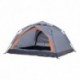 Lumaland Tienda de campaña Outdoor Light Pop Up Ligera para 3 Personas Camping Acampada Festival 210 x 190 x 110 cm Amarillo