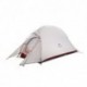 Naturehike Cloud-up Ultraligero 1 Persona Tienda de campaña Impermeable Doble Capa Camping Tienda de campaña 20D Gris Actual