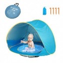 HUSAN Baby portable tent Beach, Instant Stores Camping pour enfants, Piscine pour tente Li