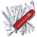 Victorinox SwissChamp Navaja Swiss Champ, ROJA 16795, Rosso, Acciaio inossidabile, 91mm