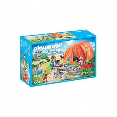 PLAYMOBIL Family Fun Tienda de Campaña, A partir de 4 años 70089 