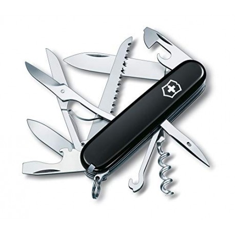 Victorinox V13713.3 Navaja Medio Huntsman, Negro, M