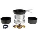 Trangia - Kit Antiadherente de Cocina para Camping 25 Piezas, Incluye hornillo de Alcohol 