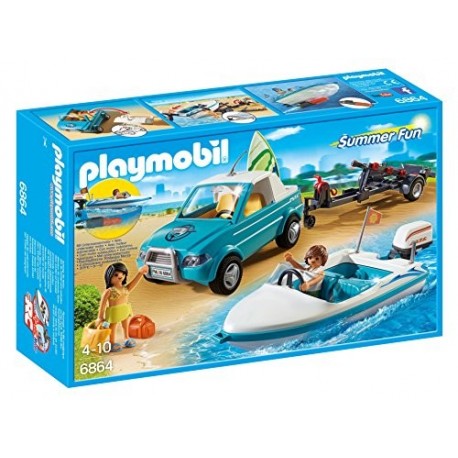 Playmobil Pick Up con Lancha 6864