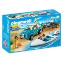 Playmobil pick up with launch 6864