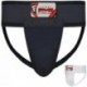 Farabi Sports Protector de Ingles de Boxeo Negro, L 