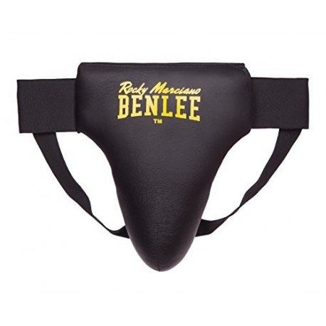 BENLEE Rocky Marciano Tiefschutz Adam - Coquilla de Boxeo, Color Negro, Talla m