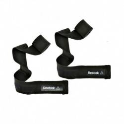 VENDAS DE BOXEO NEGRAS REEBOK - 10 CM DE LARGO - AJUSTE SEGURO