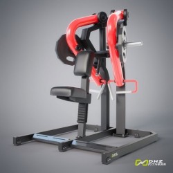 MÁQUINA PULLDOWN UNILATERAL PROFESIONAL CON CARGA DE DISCOS DHZ