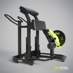 MÁQUINA DE CURL FEMORAL PROFESIONAL DHZ CON CARGA DE DISCOS