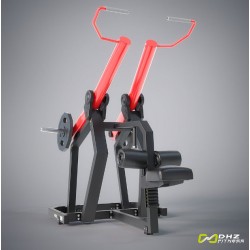 MÁQUINA PULLDOWN UNILATERAL PROFESIONAL CON CARGA DE DISCOS DHZ