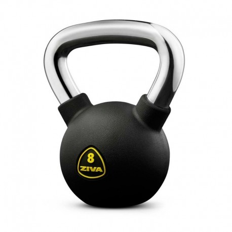 ZIVA PERFORMANCE KETTLEBELL NEGRA  PESAS RUSAS DE 4 A 32 KG