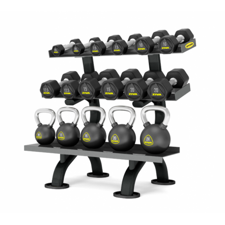 SOPORTE ZIVA PARA MANCUERNAS HEXAGONALES Y KETTLEBELLS