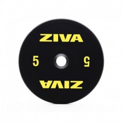 DISCO BUMPER ZIVA PERFORMANCE NEGRO - PESOS DESDE 5 KG HASTA 25 KG