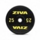 DISCO BUMPER ZIVA PERFORMANCE NEGRO - PESOS DESDE 5 KG HASTA 25 KG