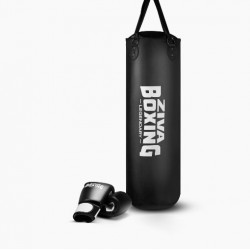 JUEGO DE BOXEO CON 2 SACOS Y 5 PARES DE GUANTES PARA GIMNASIOS