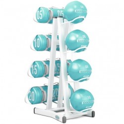 SOPORTE TIPO ÁRBOL ZIVA CHIC PARA 8 ACCESORIOS DE FITNESS