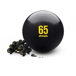 ZIVA WELLNESS KIT: CUERDA, MANCUERNAS TRIBELL Y CORE-FIT BALL