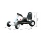 Go kart steel sports pedal car with fre.