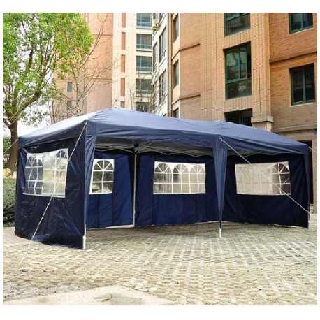 Blu pabellon acciaio oxford 6x3m...