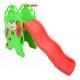 Bear slide with basketball basket for children with.