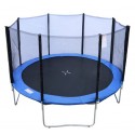 Letto elastico ø 366cm + set di rete di sicurezza trampolino...