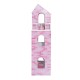 Puppenhaus rosa Holz 70x30x110cm...