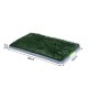 Plateau en plastique vert et gris WC 43x68x3cm...