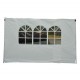 Outsunny side walls with oxford white tent window 3x2m