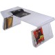 Table side table plexiglass table acrylic coffee table 98x43x39 cm