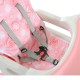 Hosenstuhl balancín 3 in 1 für Cabrio Baby rosa