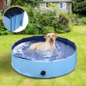 Piscine pour chiens baignade animaux pliant Φ120c...