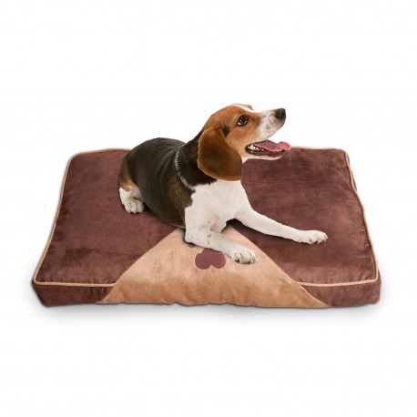 Coussin d'oreiller chien 100x70cm lit canapé d.