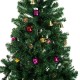 Homcom grün Weihnachtsbaum mit Ornamenten я75x150cm Kunstbaum Dekoration