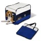 Trasporto pieghevole blu oxford 63 x 45 x 45cm...