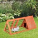 Cage red rabbit wine wood 118x50x45cm...