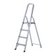 Aluminiumtreppe silber 144x80x43cm...