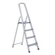 Aluminiumtreppe silber 144x80x43cm...