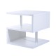 Auxiliary table white wood 50x50x50cm...