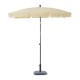 Terrasse parasol jardin ou patio - couleur beige -...